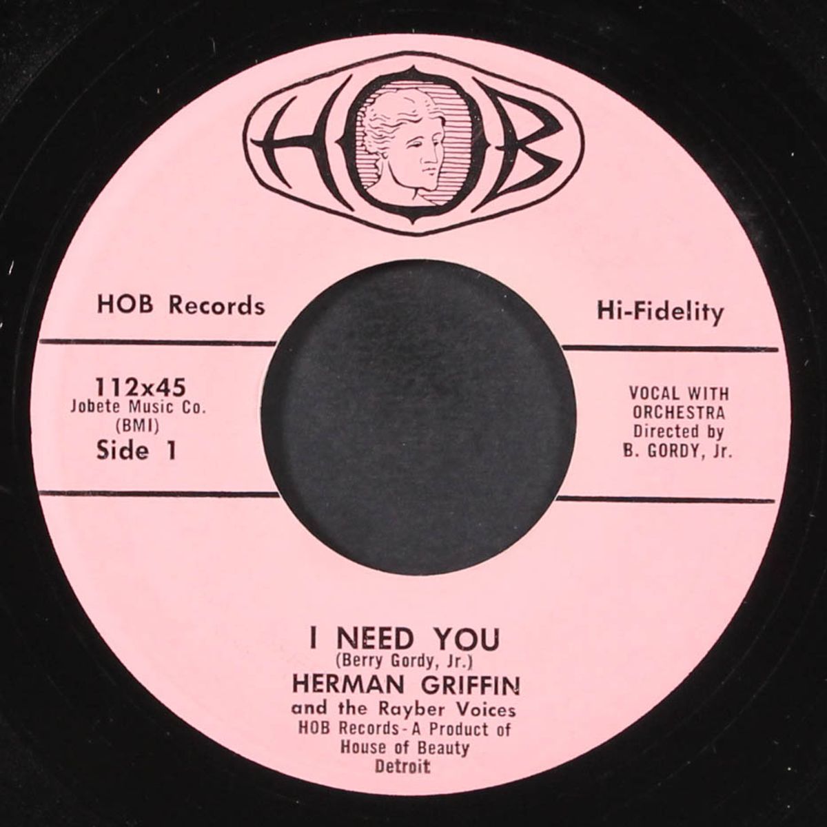 i need you / i'm so glad i learned to do the cha-cha by HERMAN GRIFFIN & GROUP