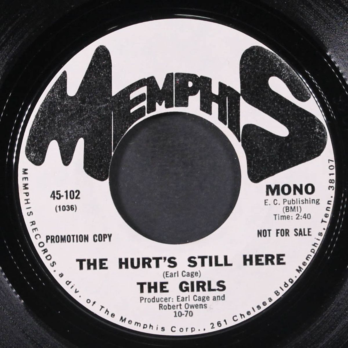 the hurt's still here / mono by GIRLS
