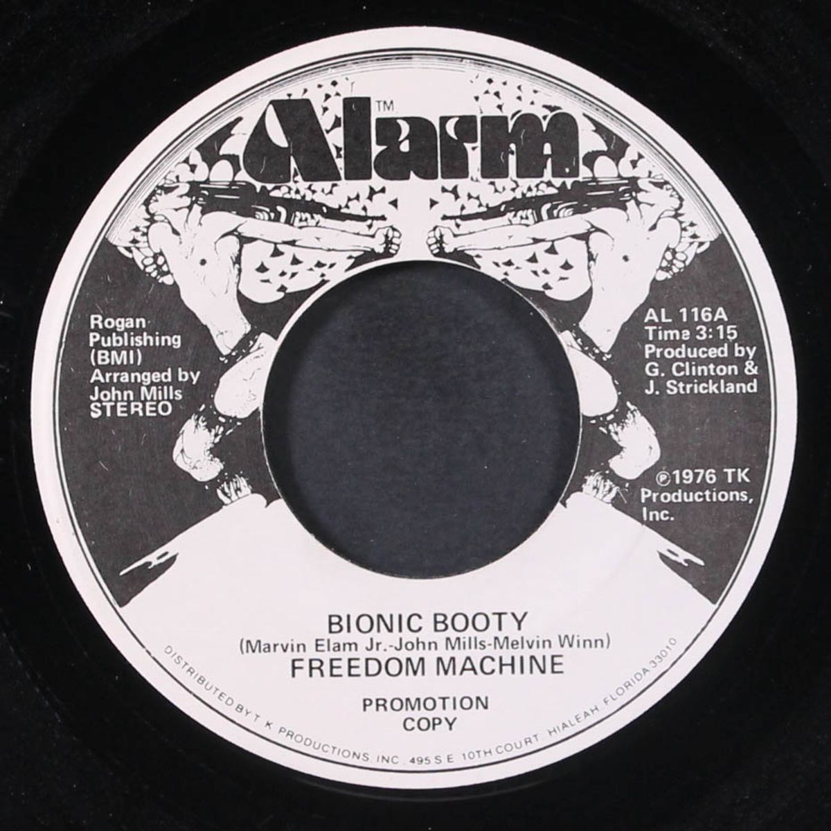 bionic booty / give up what you got by FREEDOM MACHINE