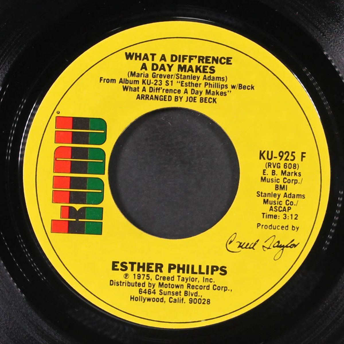 what a diff'rence a day makes / turn around, look at me by ESTHER PHILLIPS