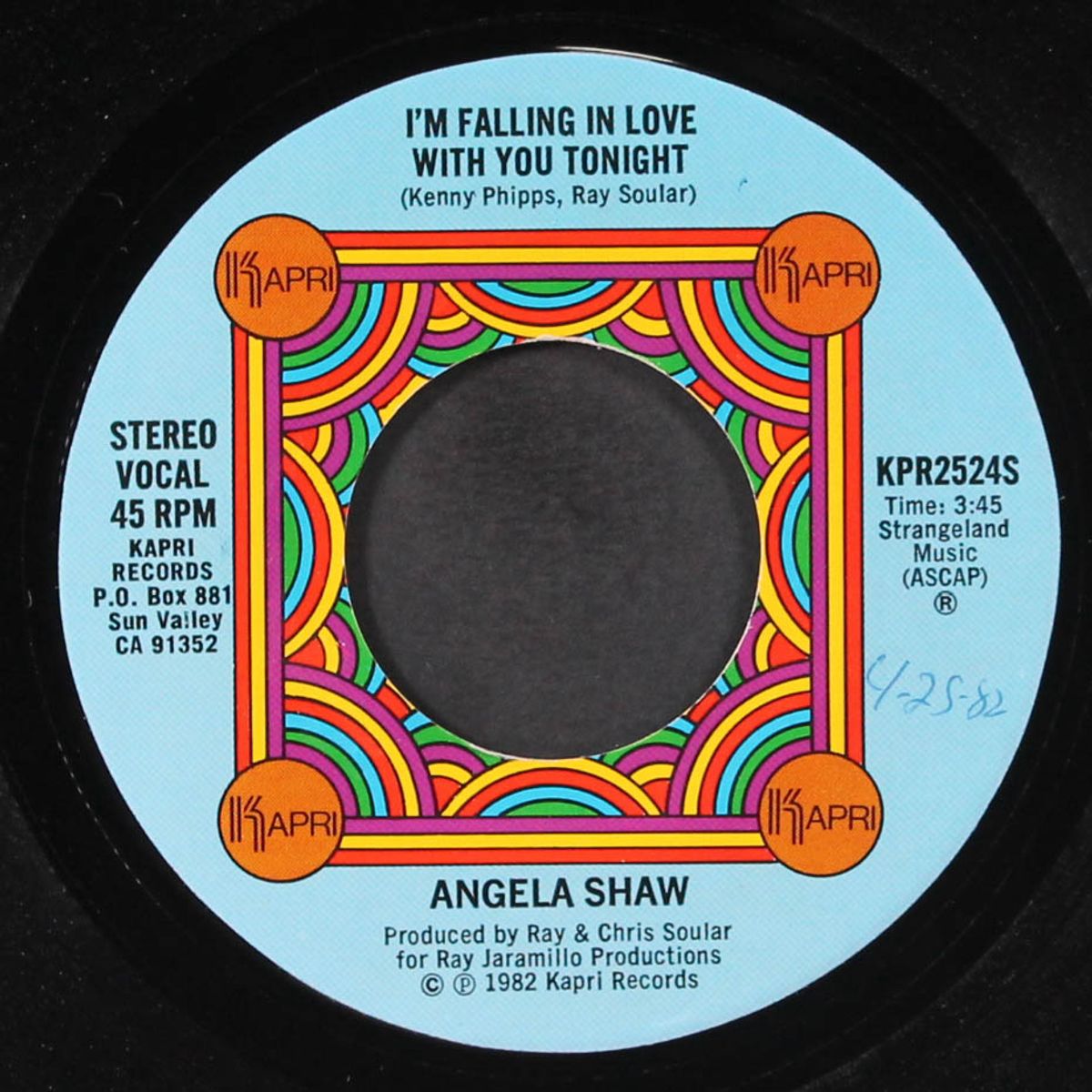 stranger in a strange land / i'm falling in love with you tonight by ANGELA SHAW