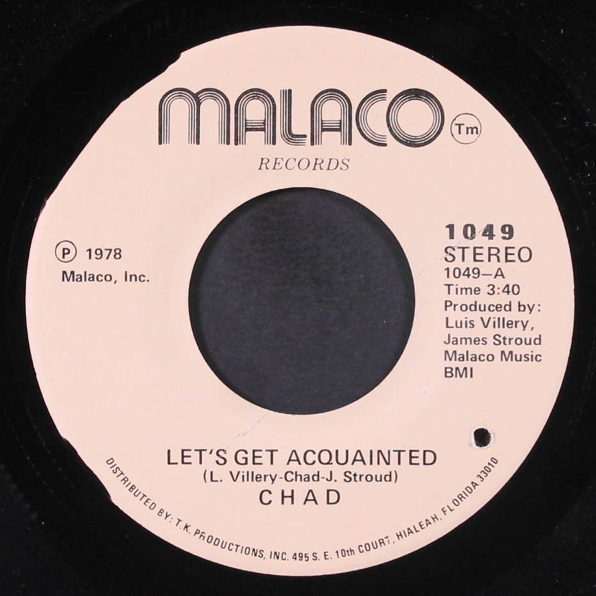 let's get acquainted / please give your love to me by CHAD