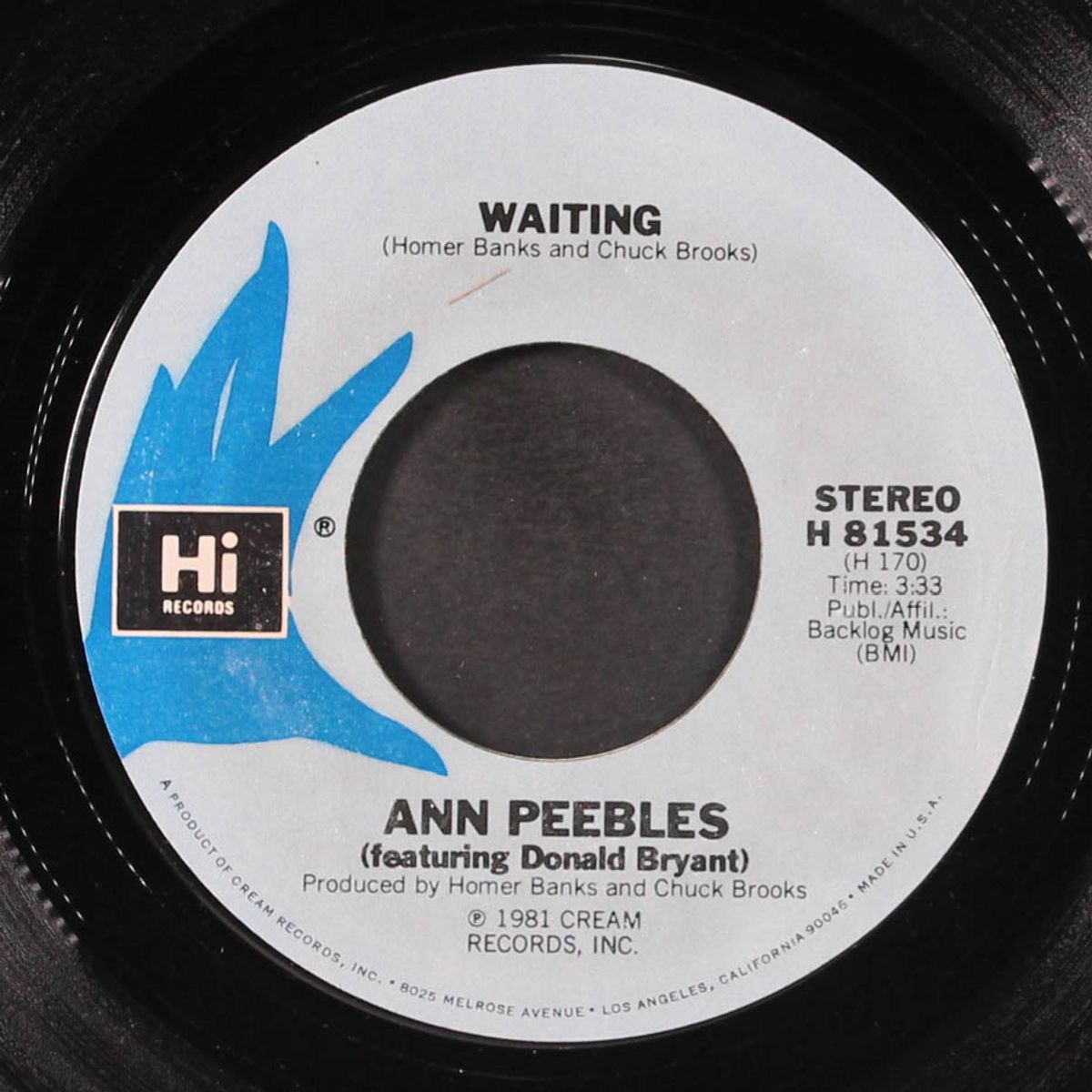 mon belle-amour / waiting by ANN PEEBLES