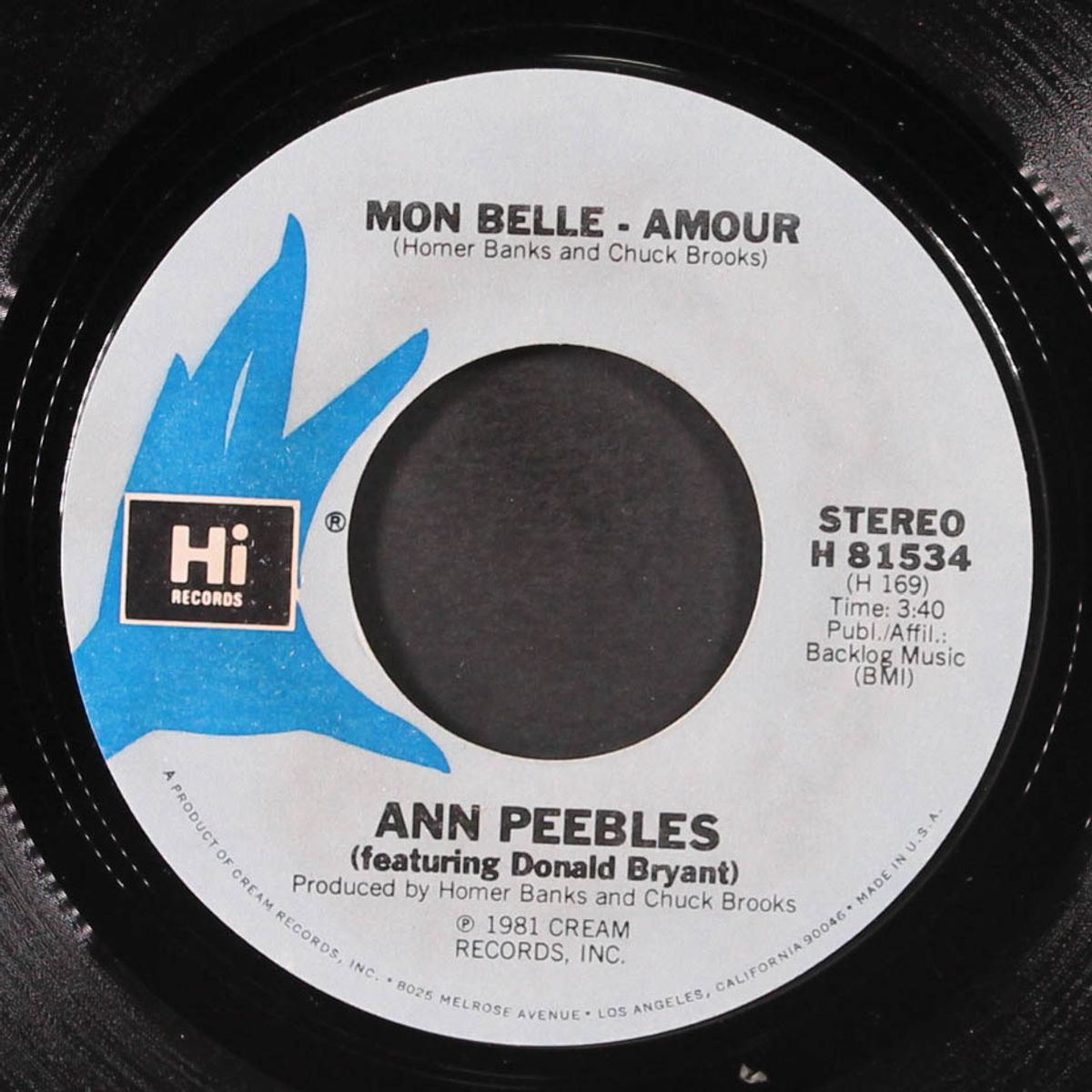 mon belle-amour / waiting by ANN PEEBLES