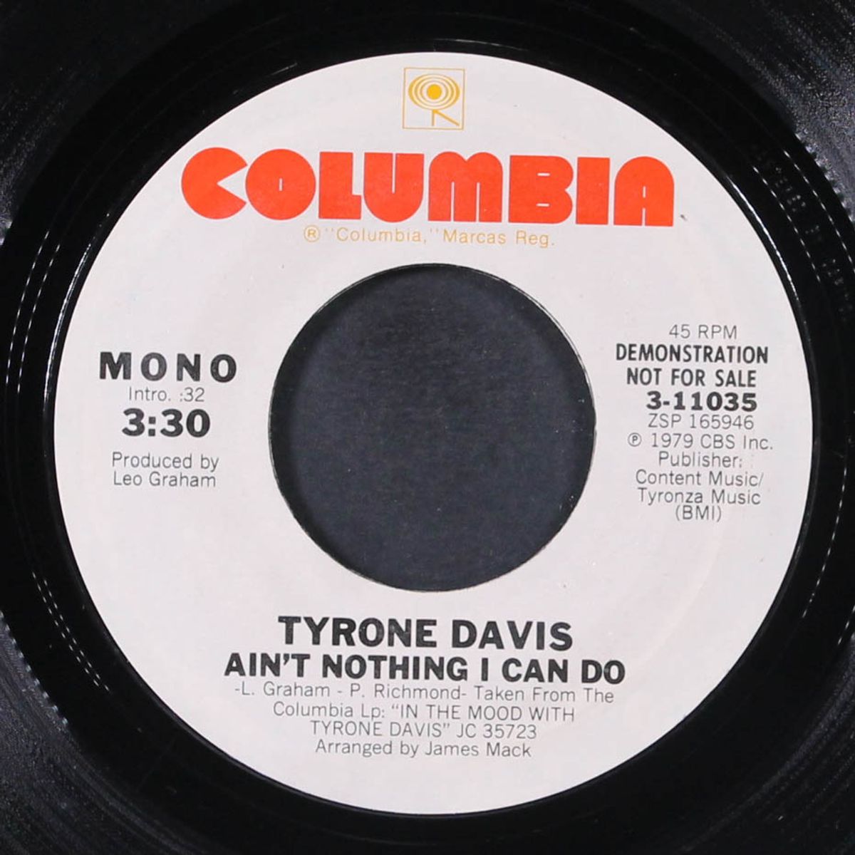 ain't nothing i can do / mono by TYRONE DAVIS