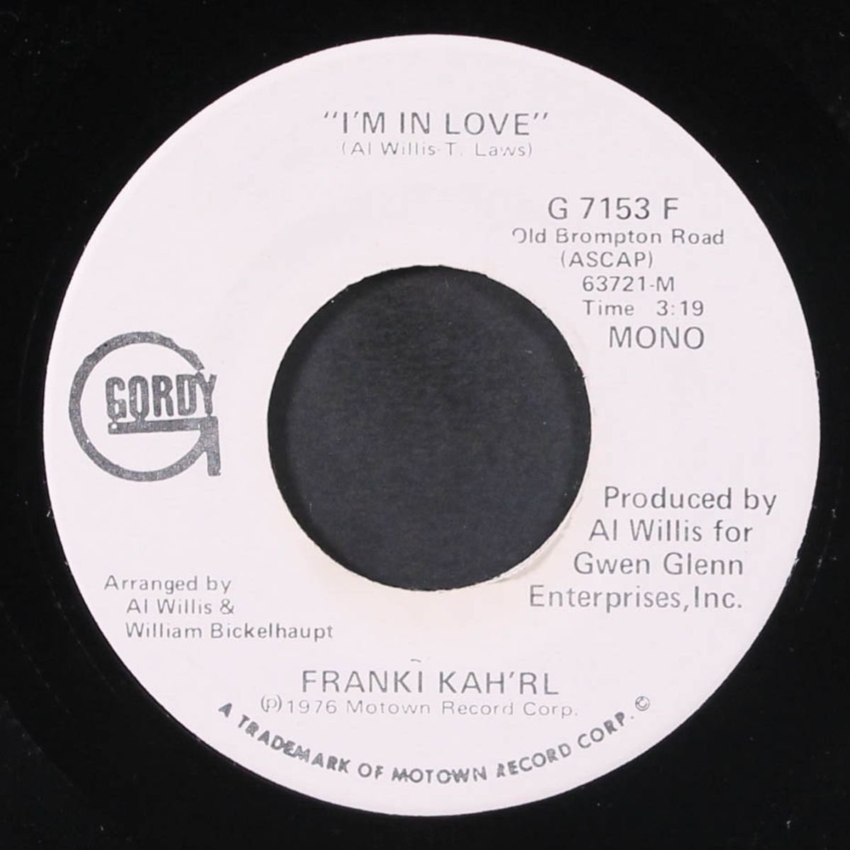 i'm in love / mono by FRANKI KAH'RL & GROUP