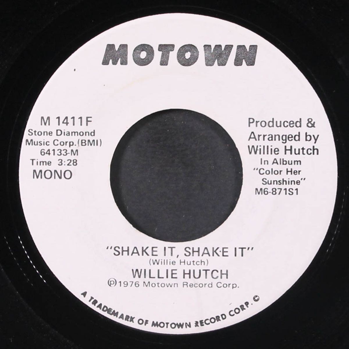 shake it shake it / mono by WILLIE HUTCH