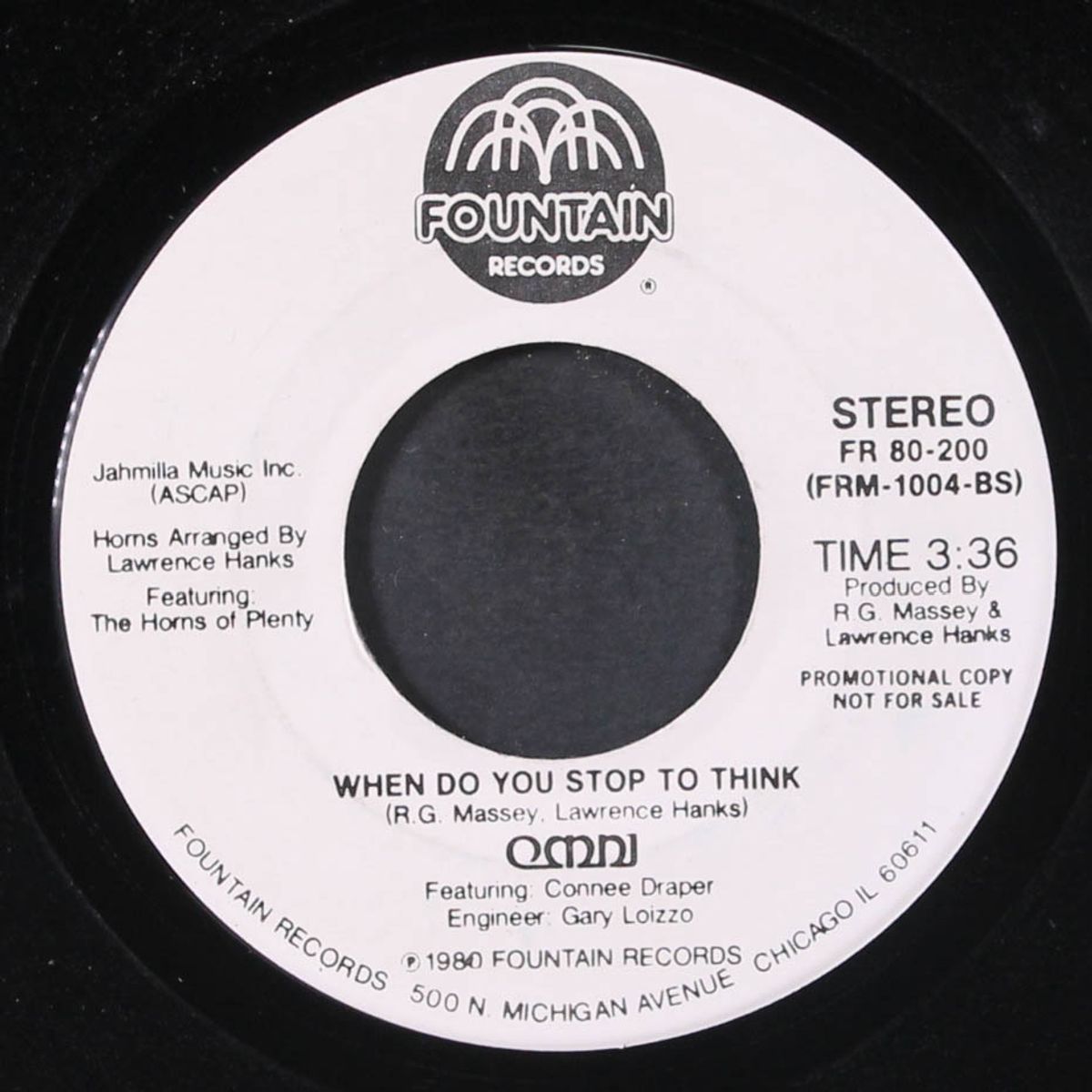 you make it happen / when do you stop to think by OMNI