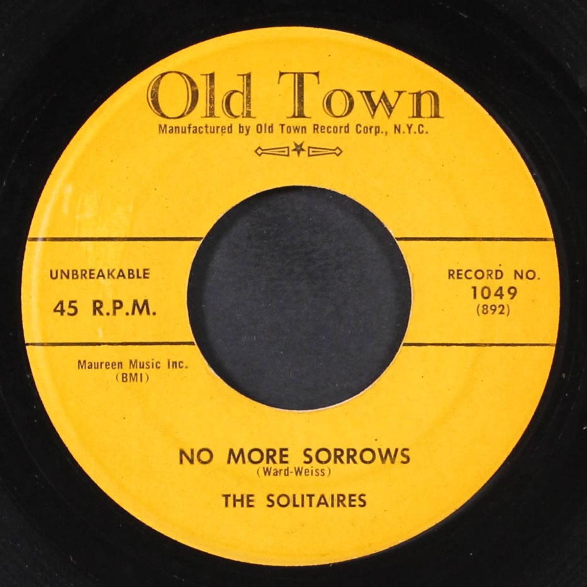 no more sorrows / walkin' and talkin' by SOLITAIRES