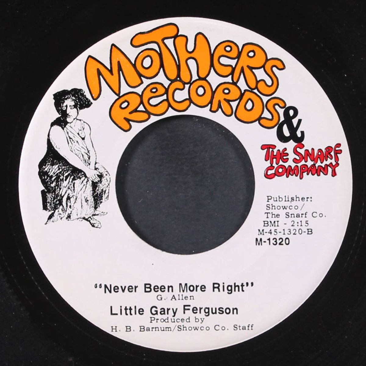 a mother's love / never been more right by LITTLE GARY FERGUSON