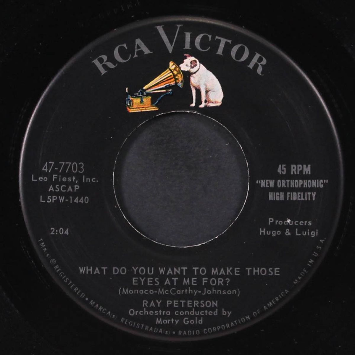 answer me my love / what do you want to make those eyes at me for? by RAY PETERSON