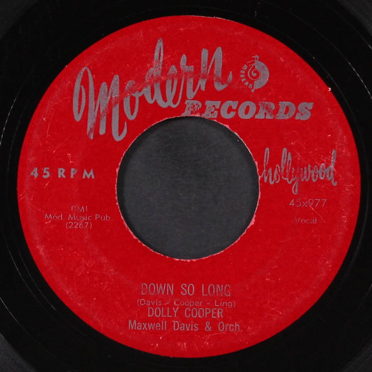 down so long / teen age prayer by DOLLY COOPER