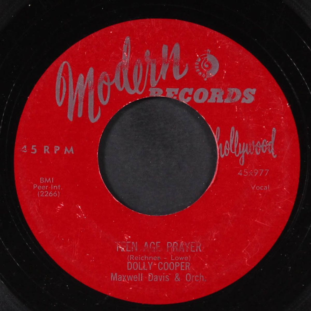 down so long / teen age prayer by DOLLY COOPER