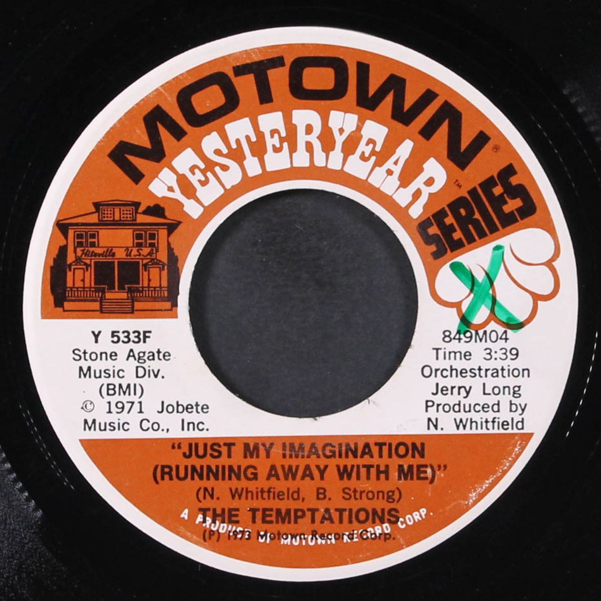 just my imagination / paradise by TEMPTATIONS
