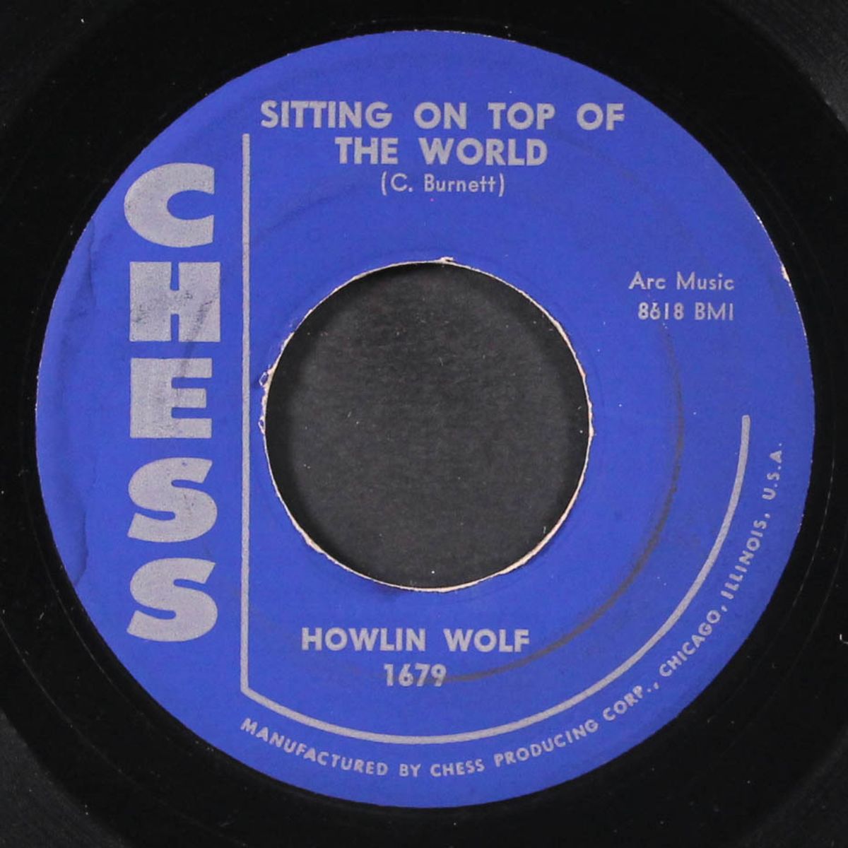 poor boy / sitting on top of the world by HOWLIN' WOLF