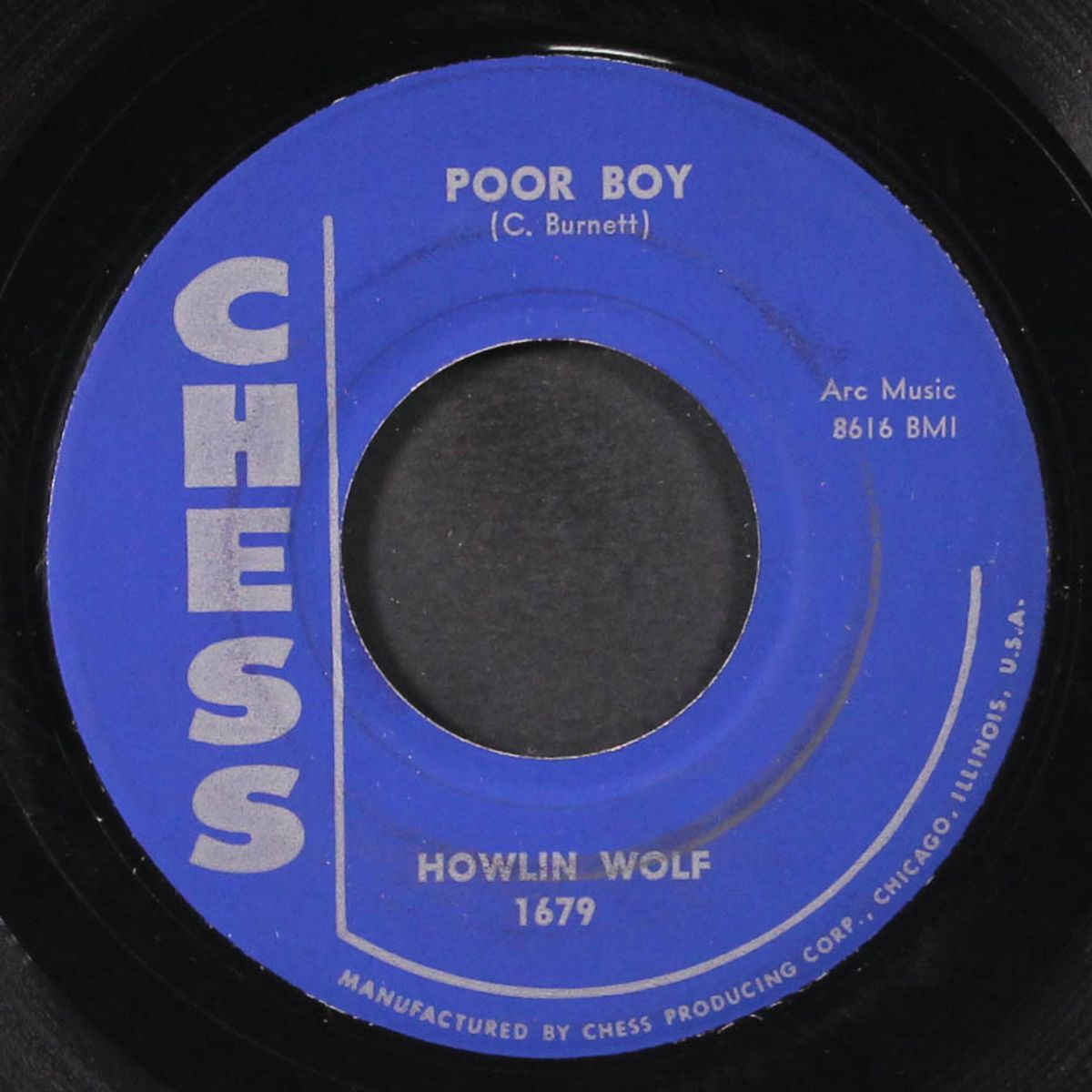 poor boy / sitting on top of the world by HOWLIN' WOLF