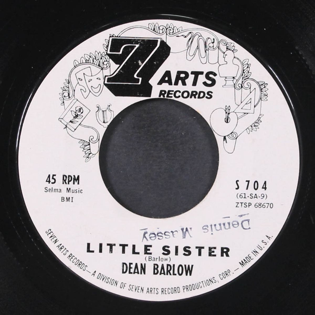 little sister / love is that you by DEAN BARLOW