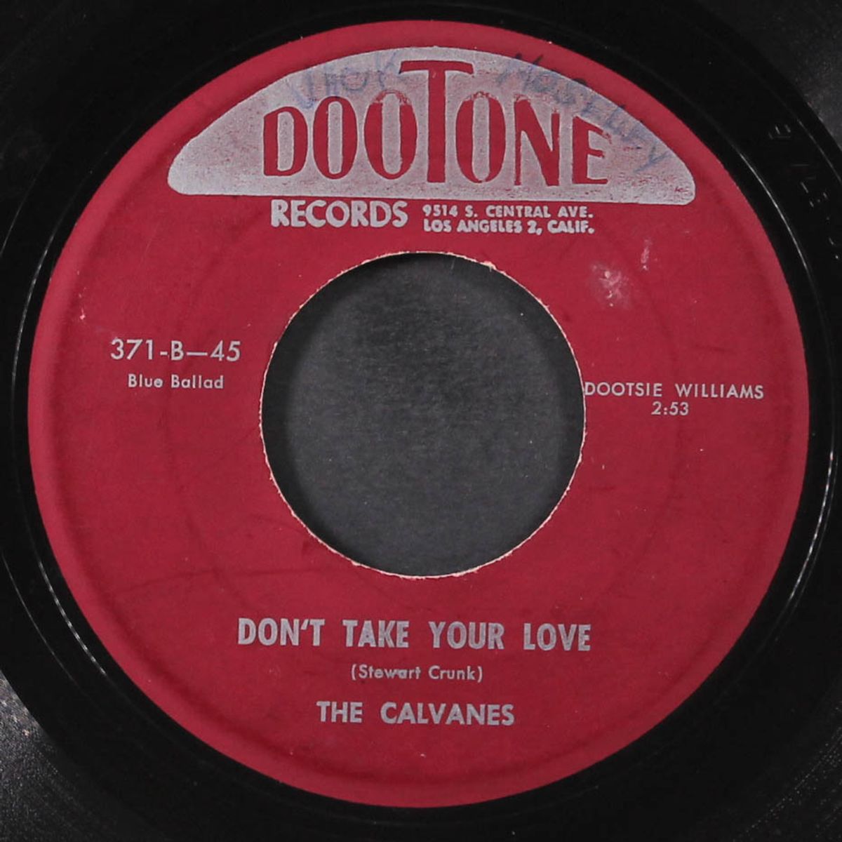 crazy over you / don't take your love from me by CALVANES