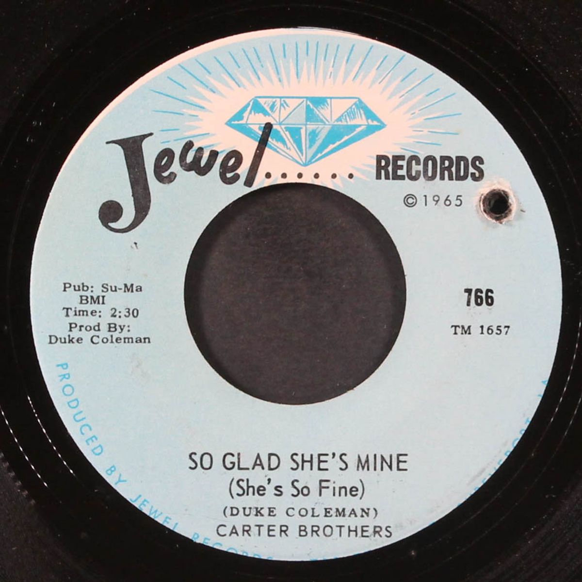 so glad she's mine / booby trap baby by CARTER BROTHERS