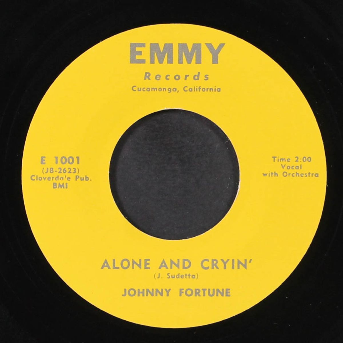 alone and cryin' / if you love me by JOHNNY FORTUNE