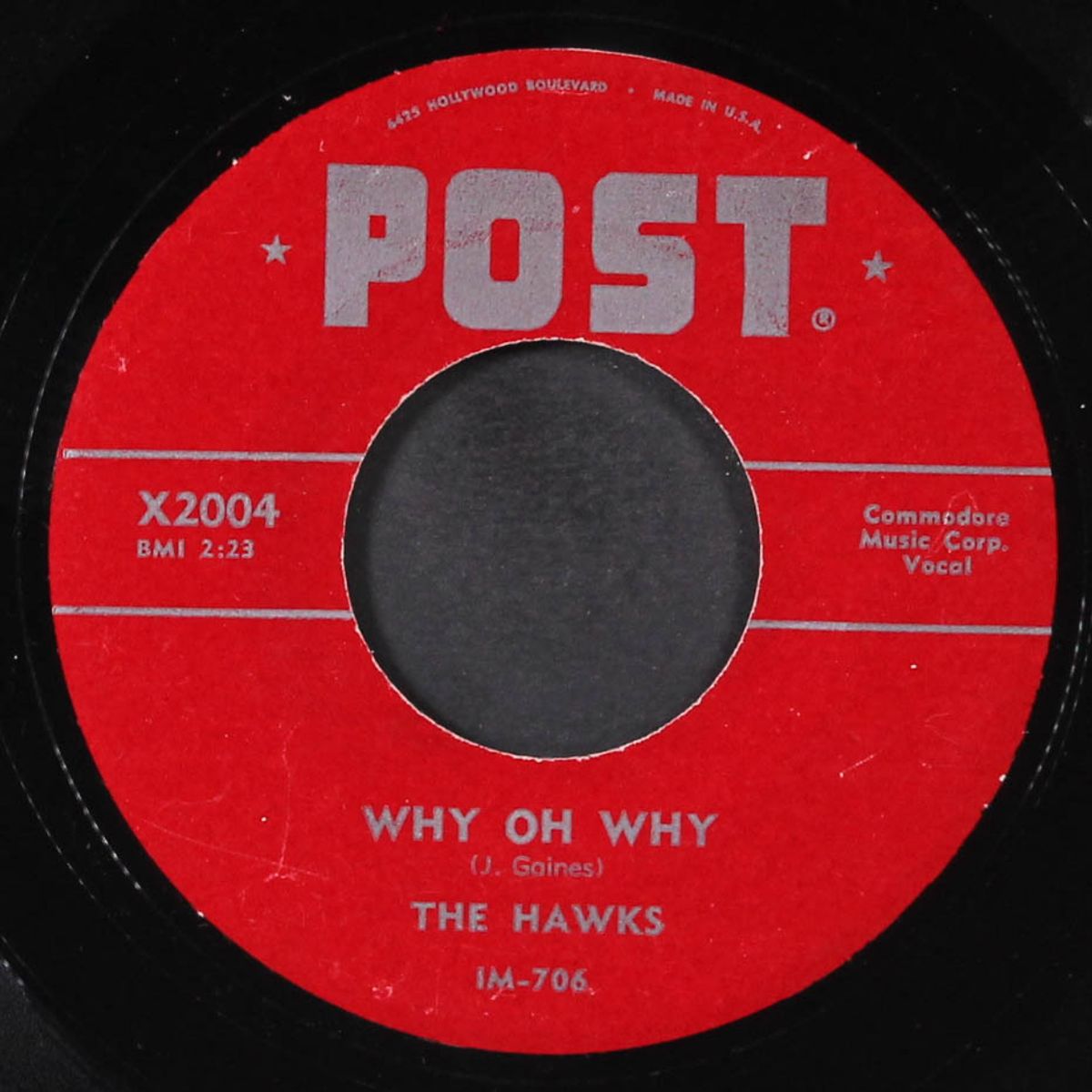 why oh why / these blues by HAWKS