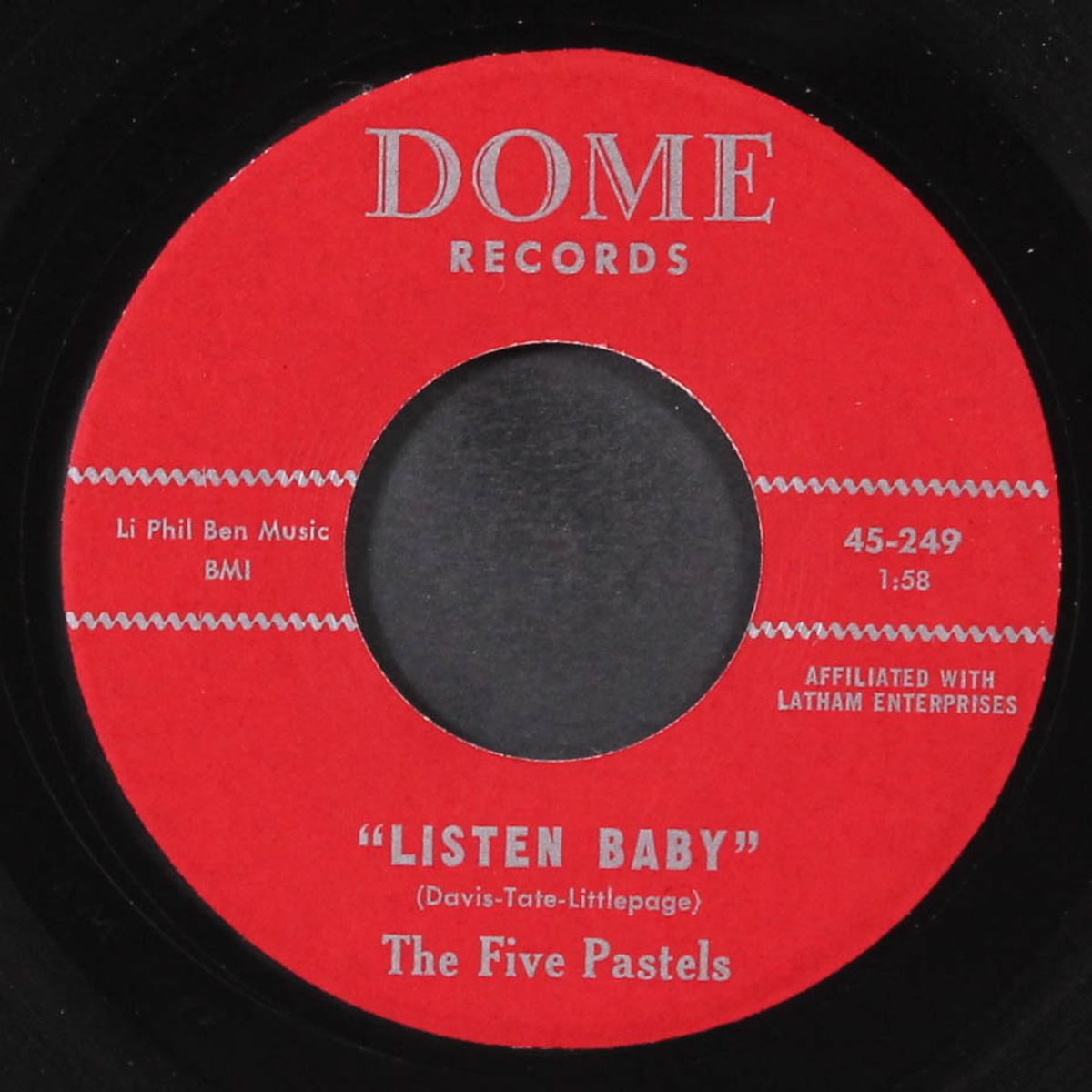 listen baby / you're just an angel by FIVE PASTELS