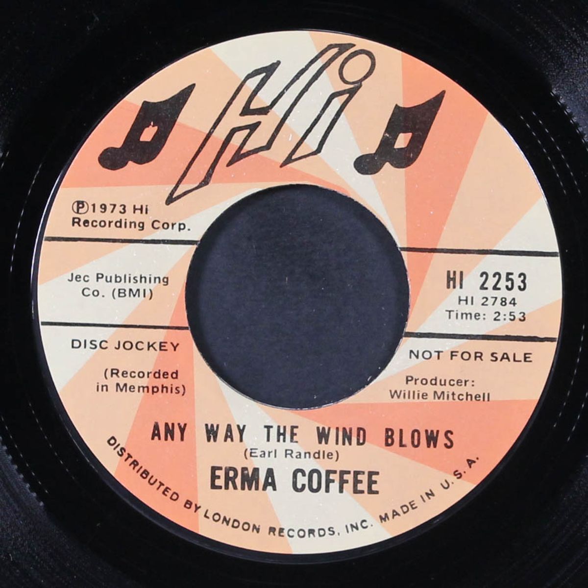 you made me what i am / any way the wind blows by ERMA COFFEE