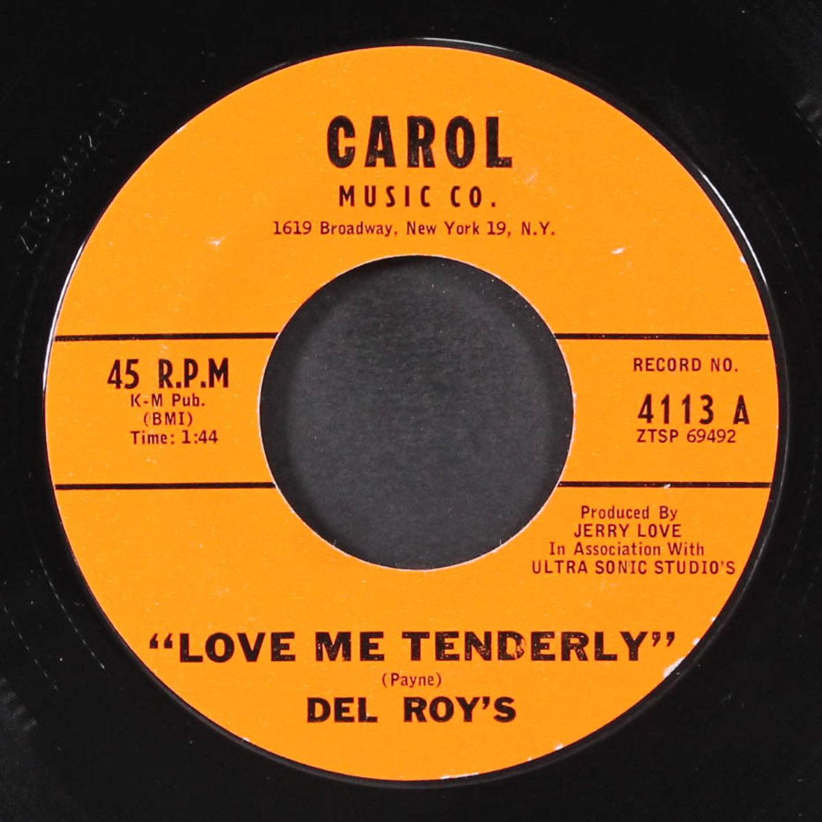 pleasing you / love me tenderly by DEL ROY'S