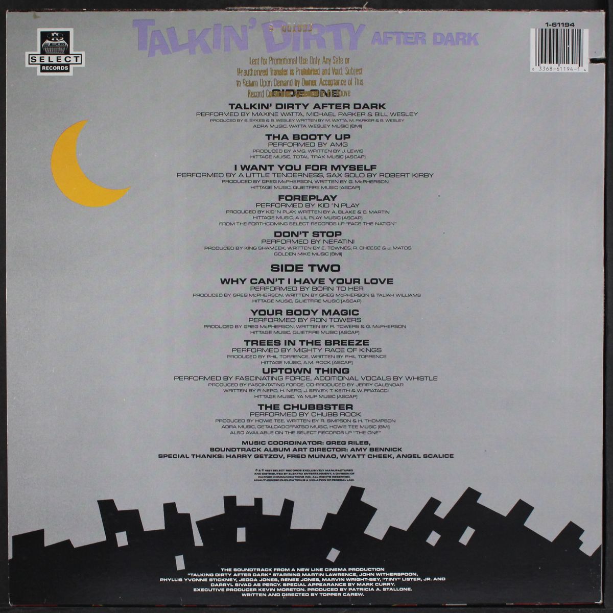 talkin' dirty after dark by SOUNDTRACK