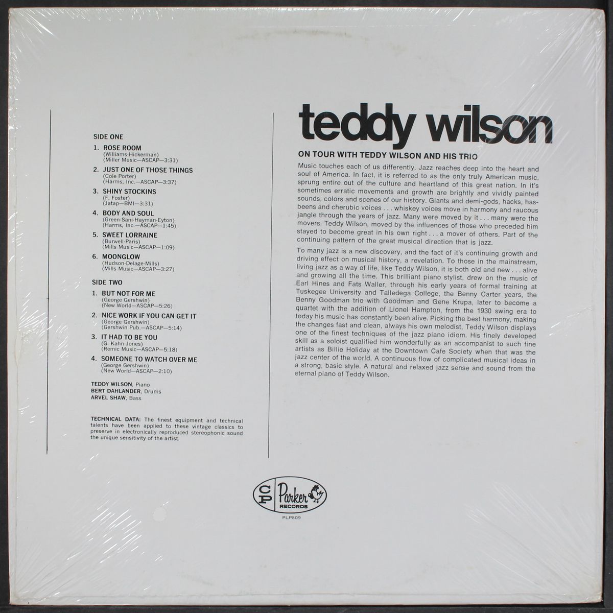 on tour by TEDDY WILSON