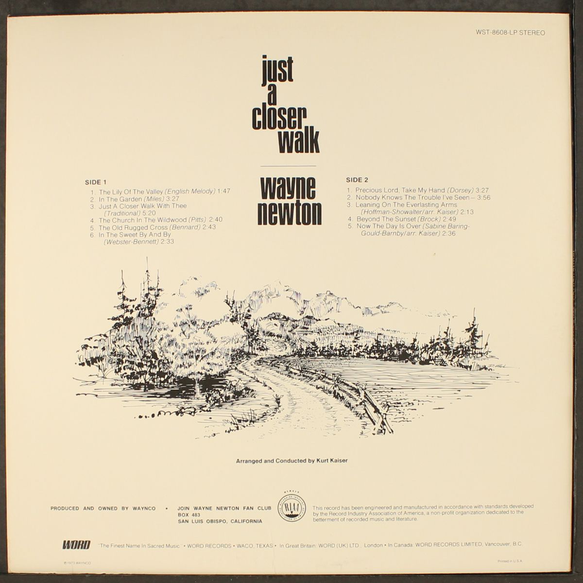 just a closer walk by WAYNE NEWTON