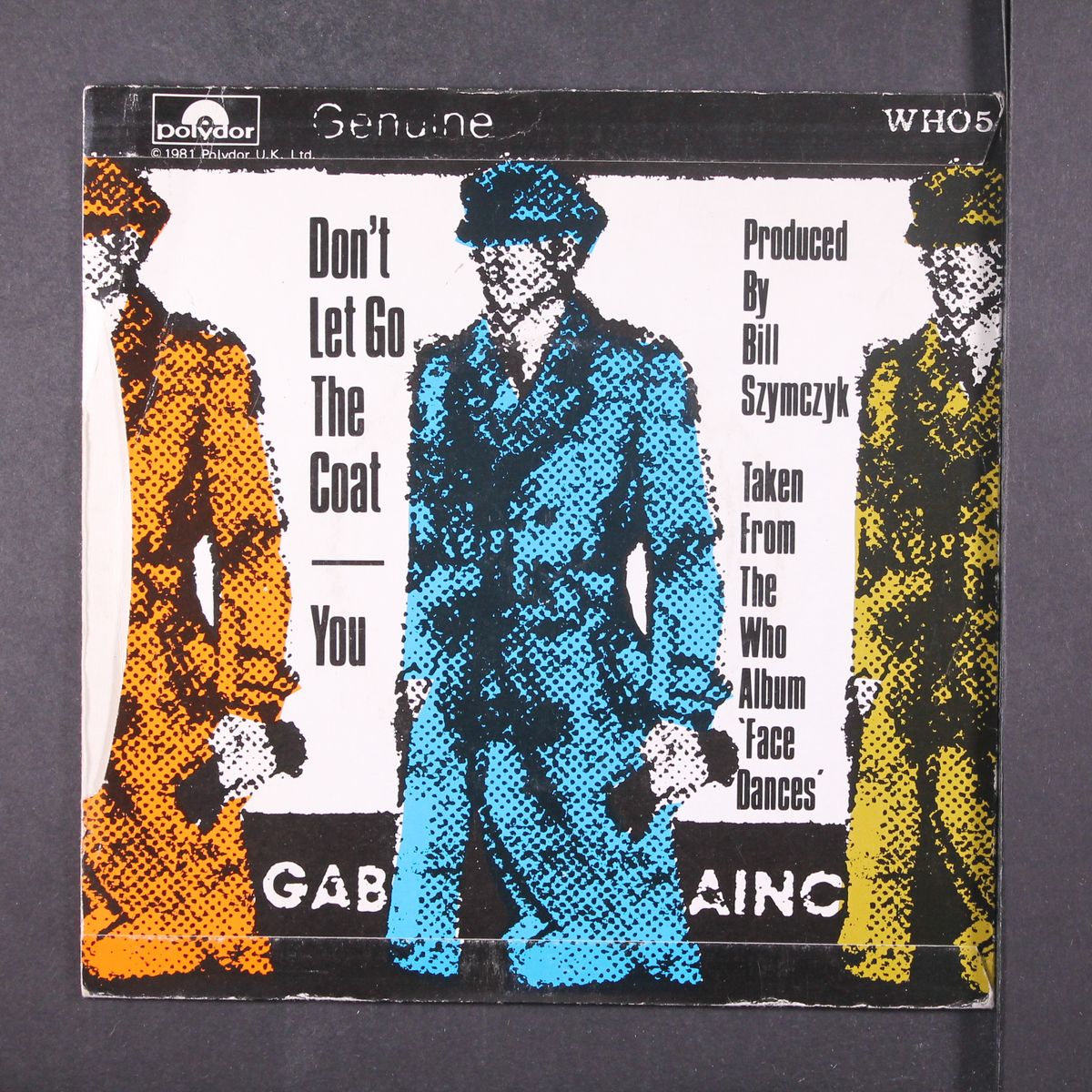 don't let go the coat / you by WHO
