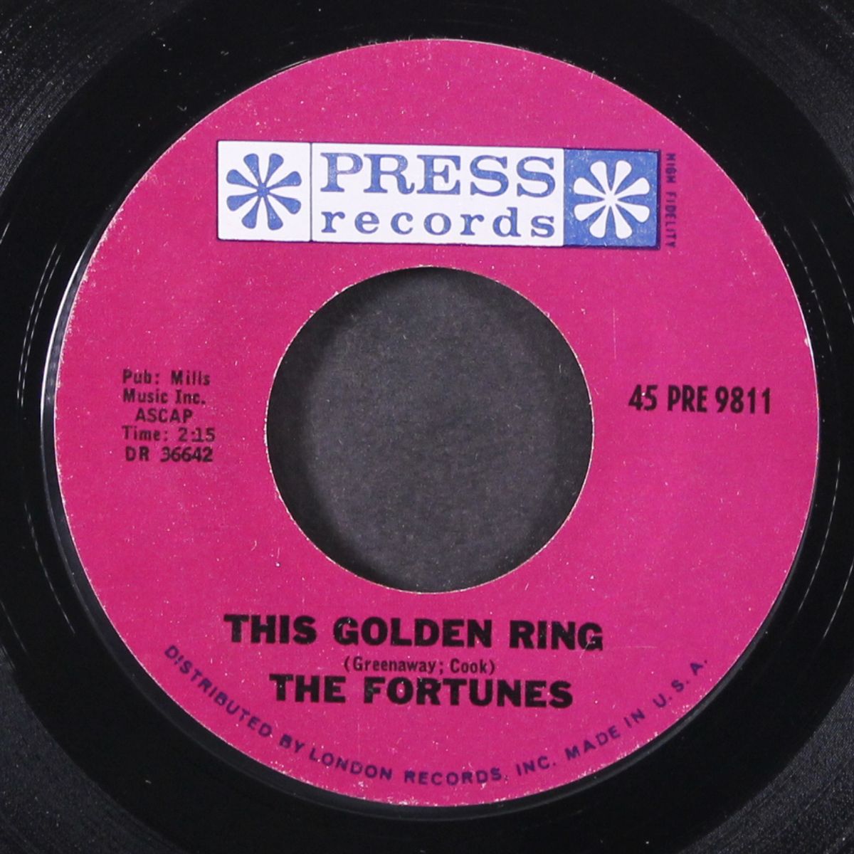 this golden ring / someone to care by FORTUNES