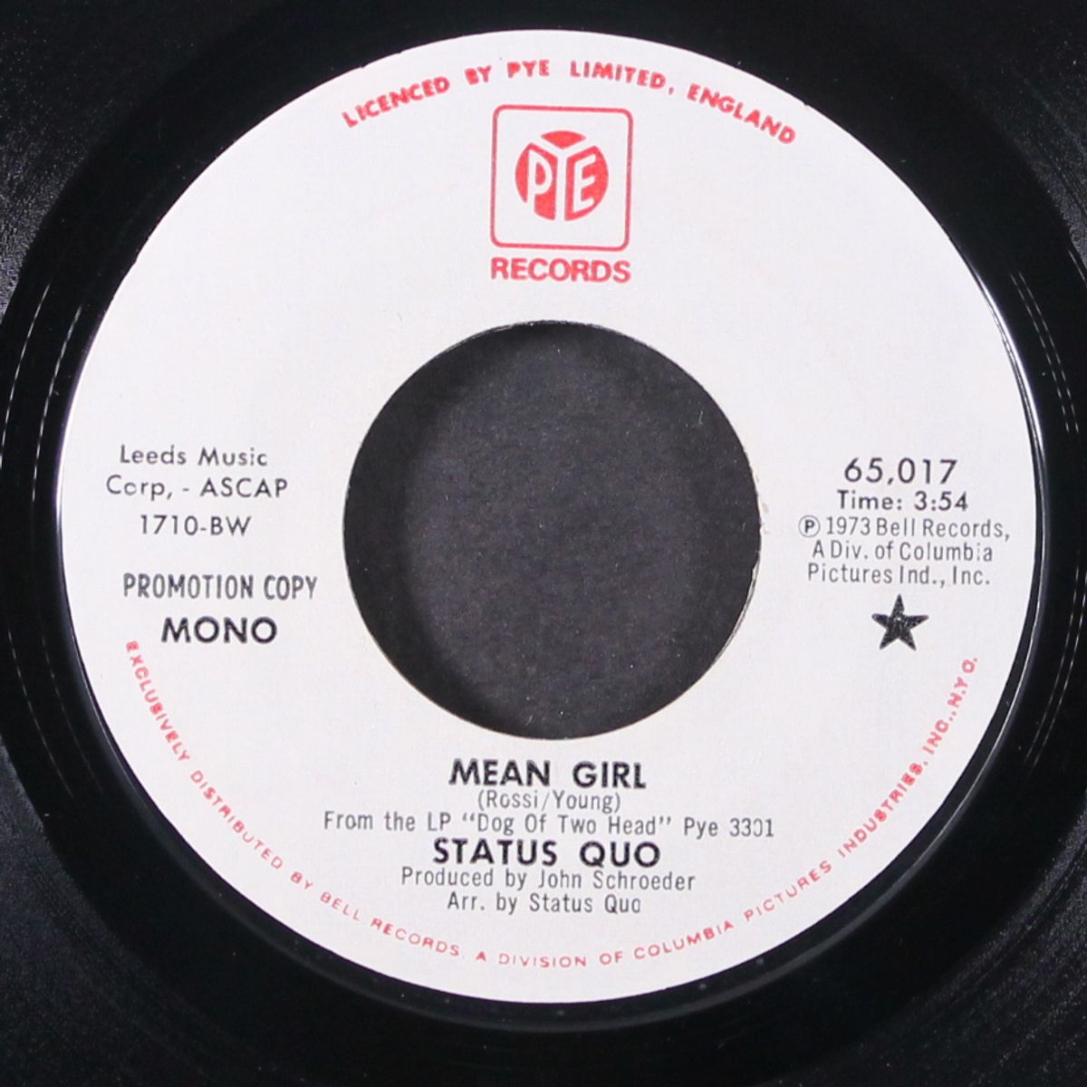 mean girl / mono by STATUS QUO
