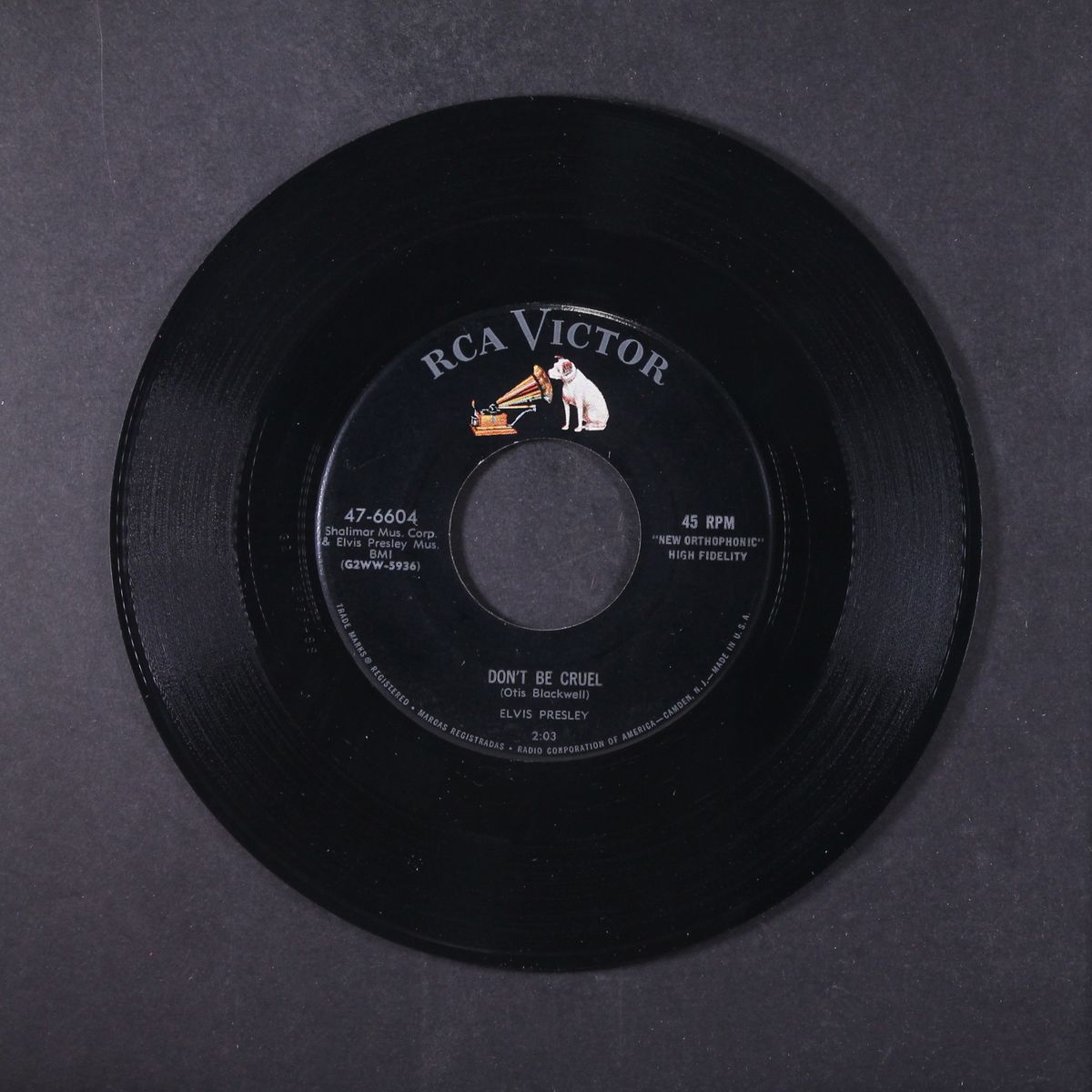 hound dog / don't be cruel by ELVIS PRESLEY