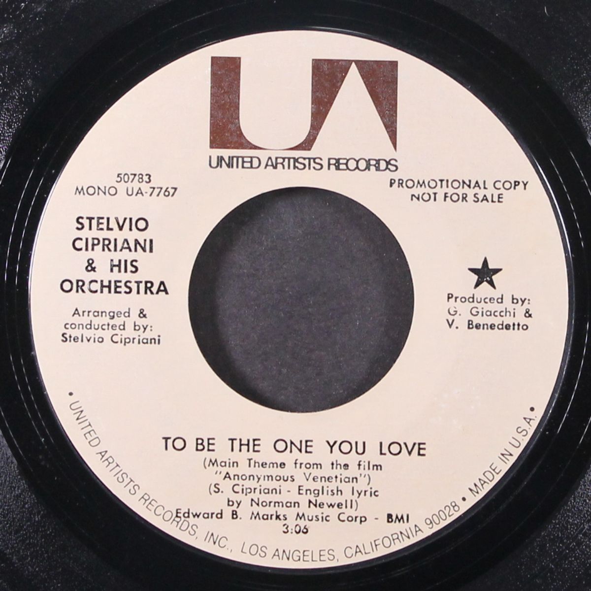 to be the one you love by STELVIO CIPRIANI