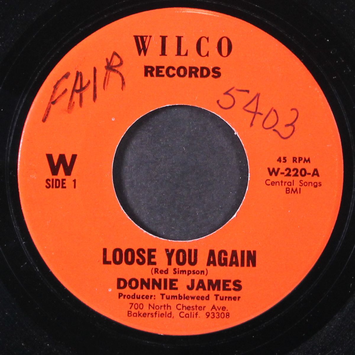 loose you again / born to be a cheater by DONNIE JAMES