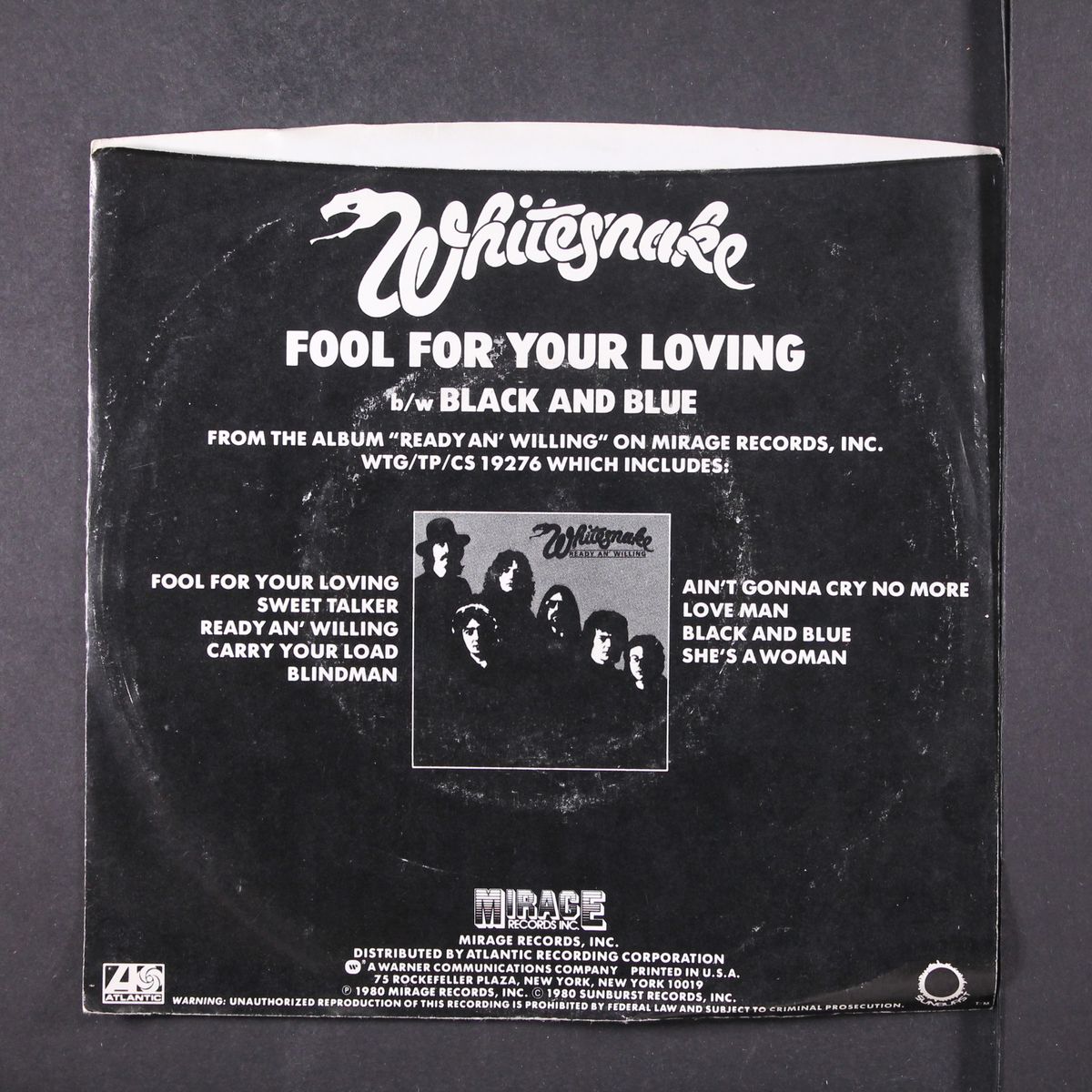 fool for your loving by WHITESNAKE