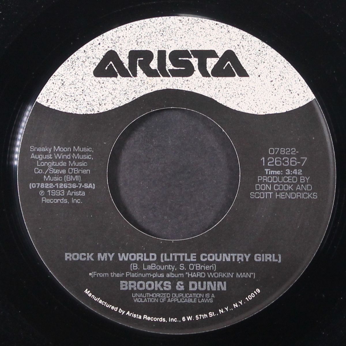 rock my world / our time is coming by BROOKS & DUNN