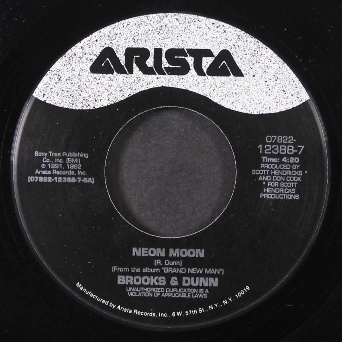 neon moon / cheating on the blues by BROOKS & DUNN