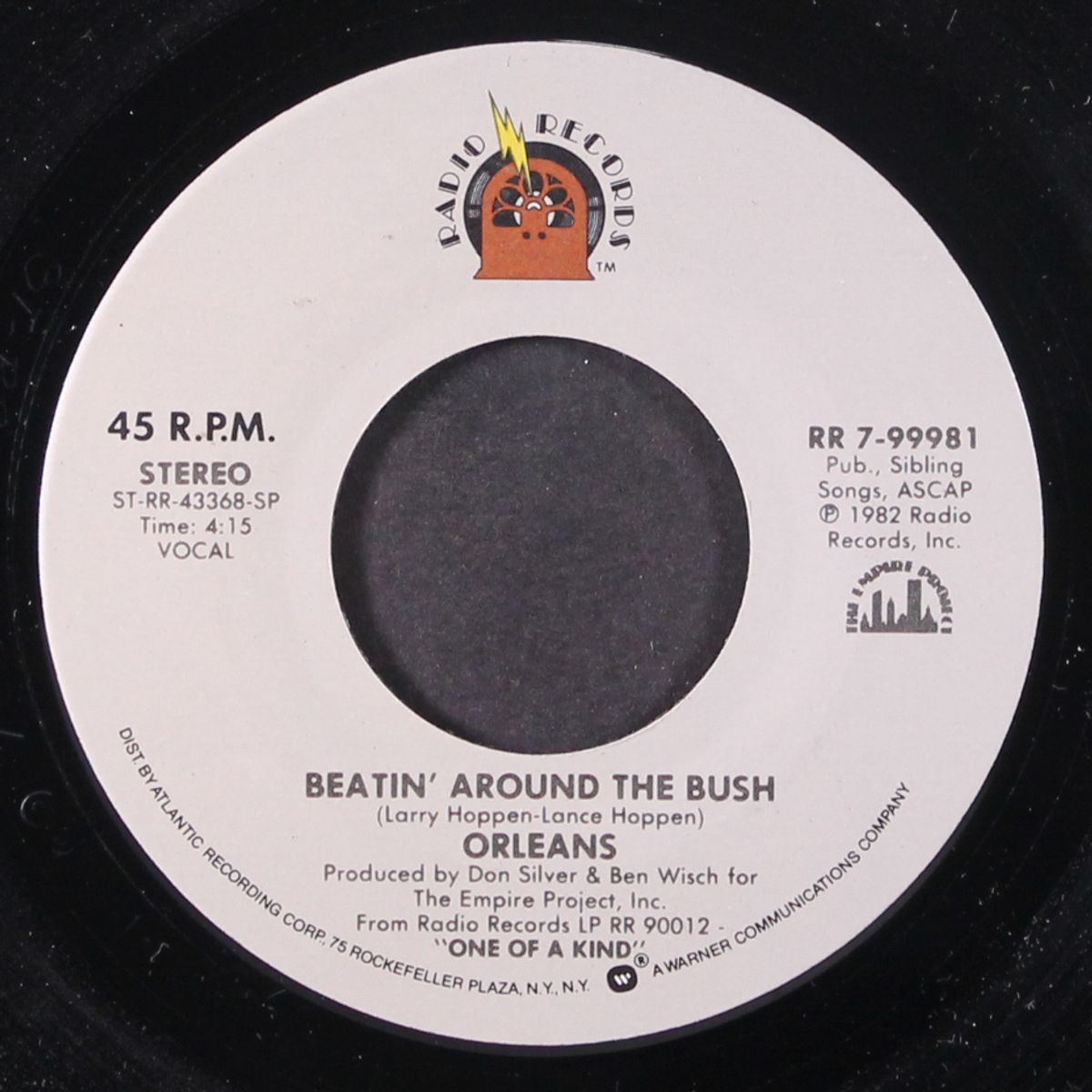 one of a kind / beatin' around the bush by ORLEANS