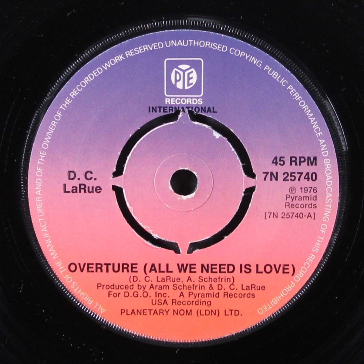 overture by D.C. LARUE