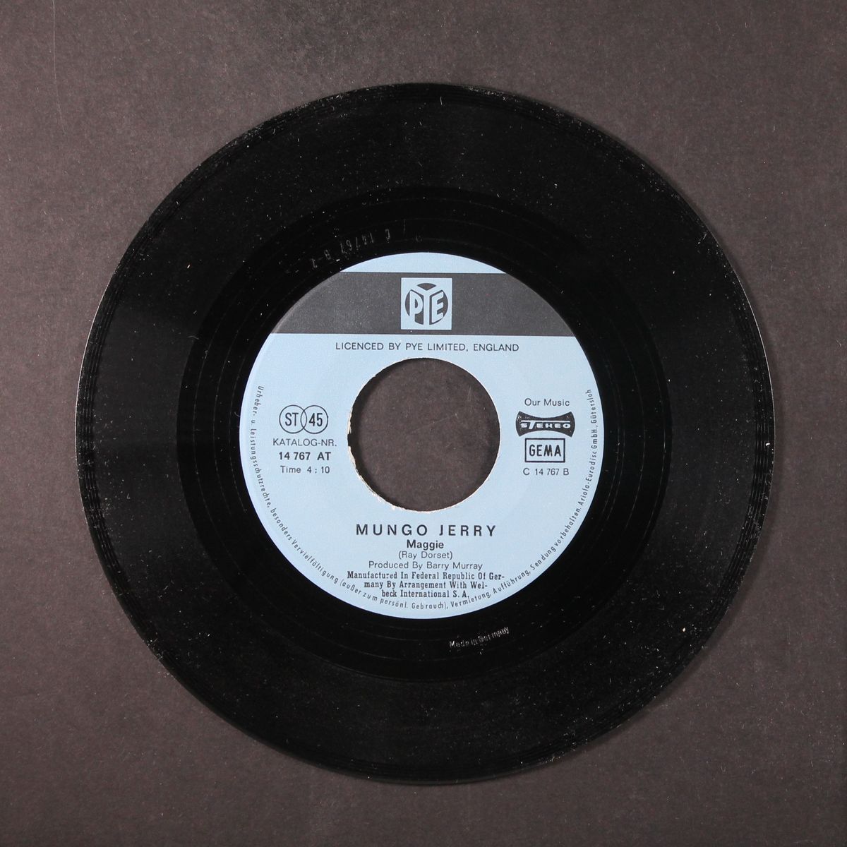mungo's blues by MUNGO JERRY