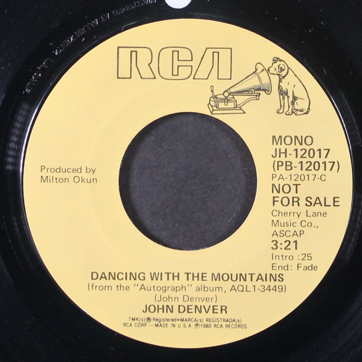 dancing with the mountains / mono by JOHN DENVER