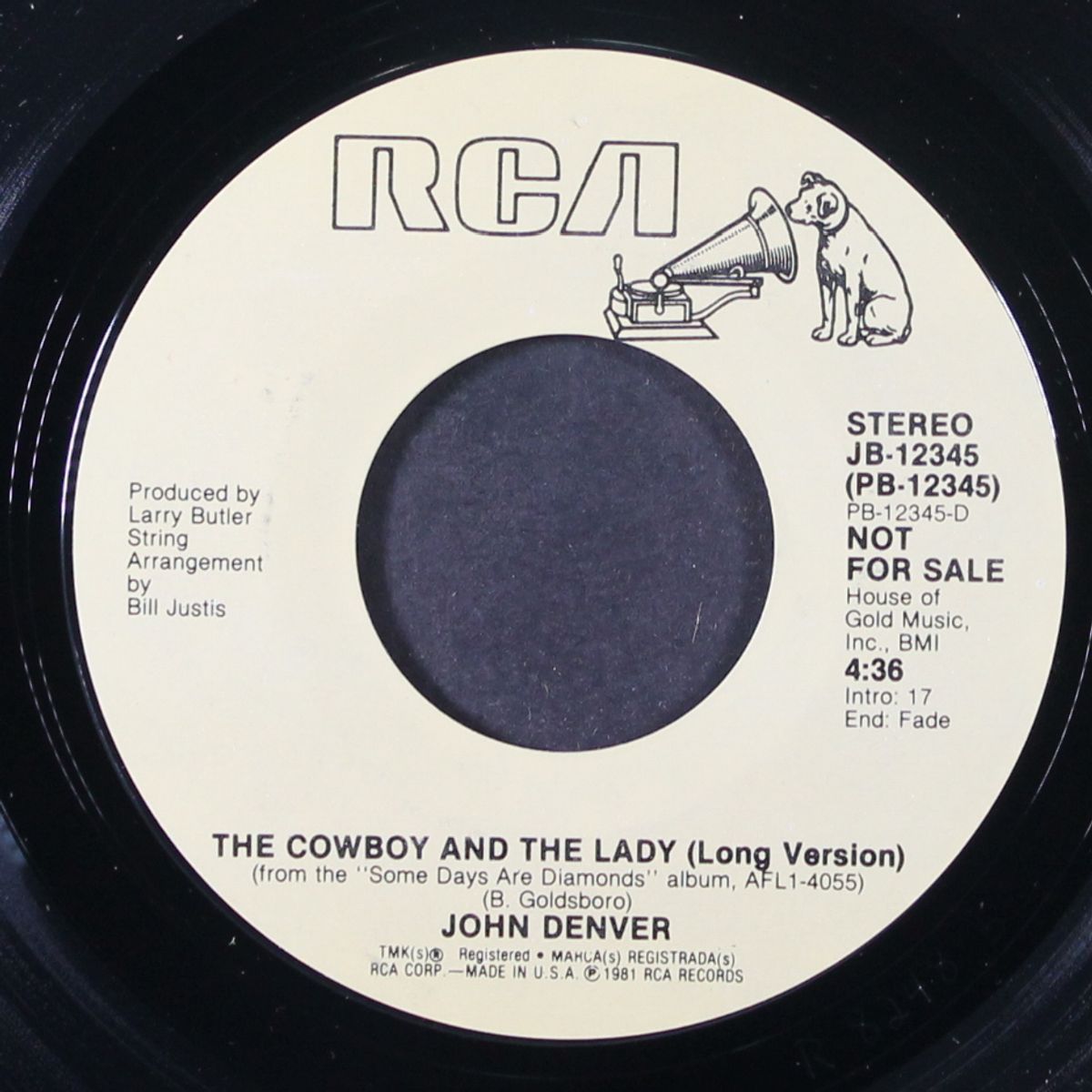 the cowboy and the lady / short by JOHN DENVER
