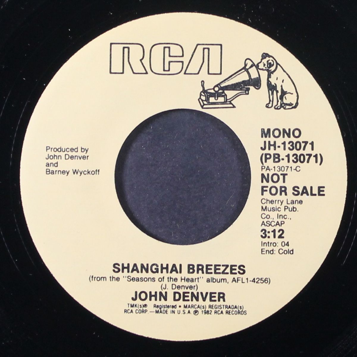 shanghai breezes / mono by JOHN DENVER