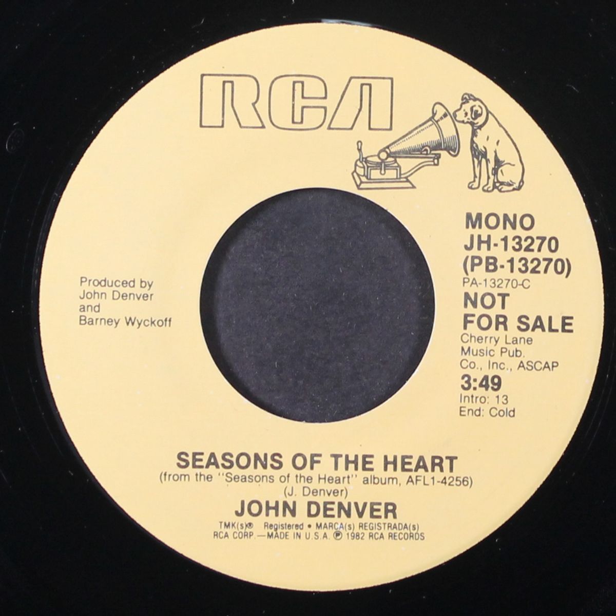 seasons of the heart / mono by JOHN DENVER