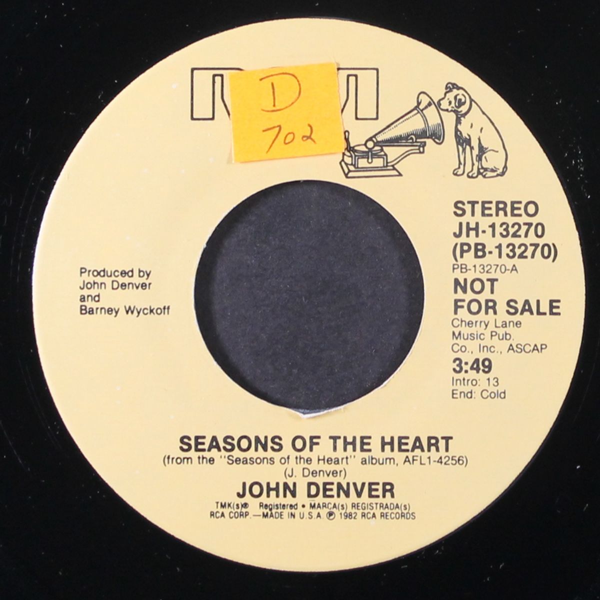 seasons of the heart / mono by JOHN DENVER