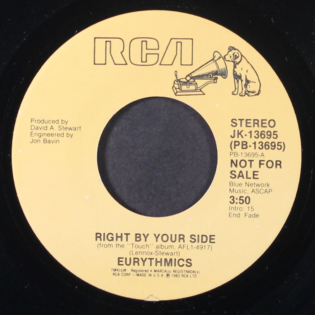 right by your side / same by EURYTHMICS