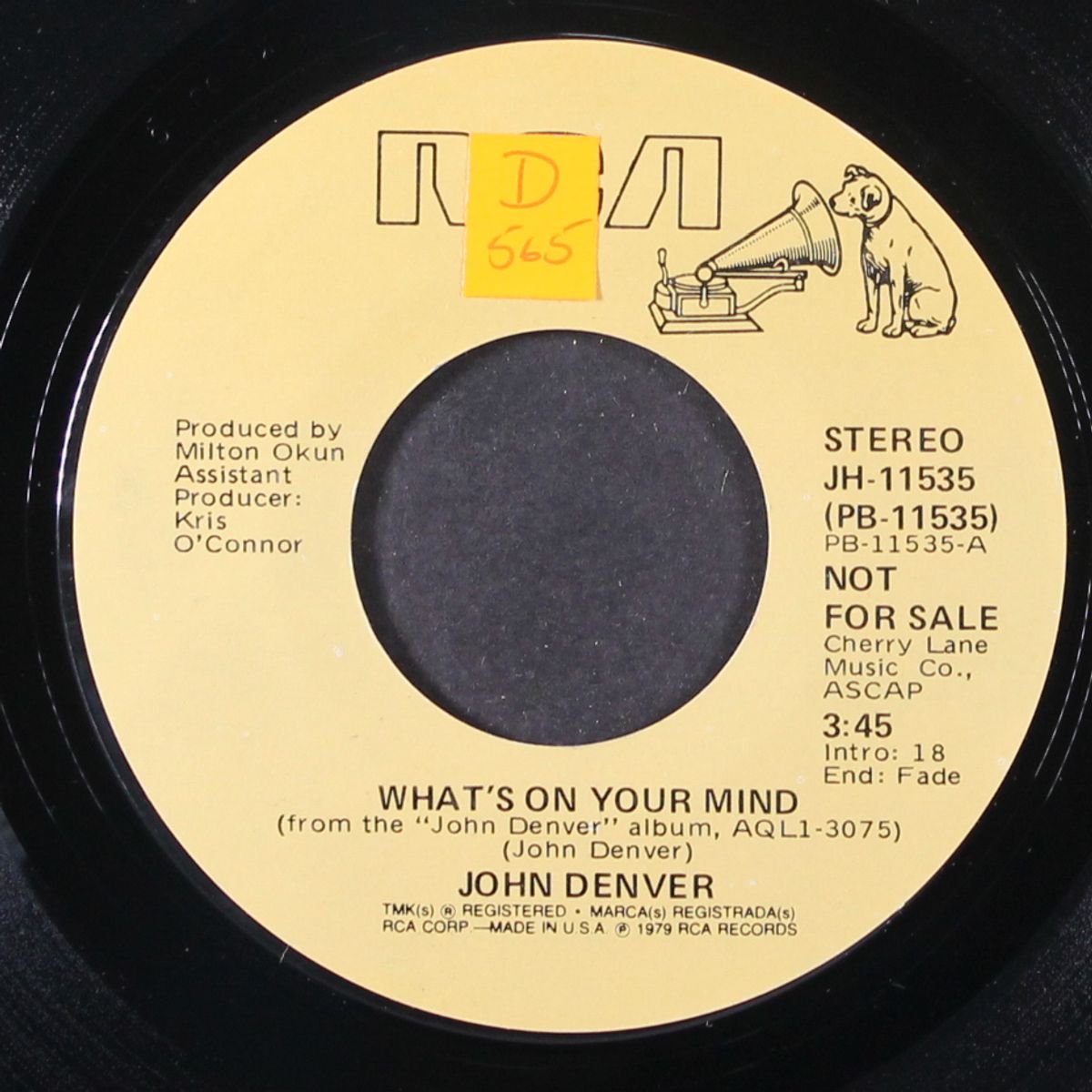 what's on your mind by JOHN DENVER